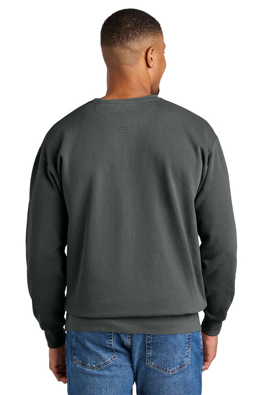 Comfort Colors Mens Crewneck Sweatshirt - Pepper Grey