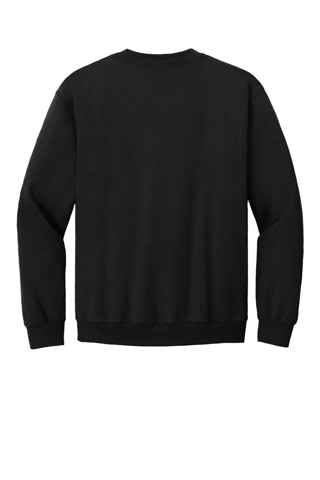 Gildan Mens Pill Resistant Fleece Crewneck Sweatshirt - Black