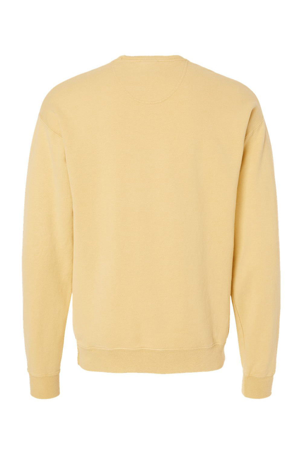 ComfortWash By Hanes Mens Crewneck Sweatshirt - Summer Squash Yellow