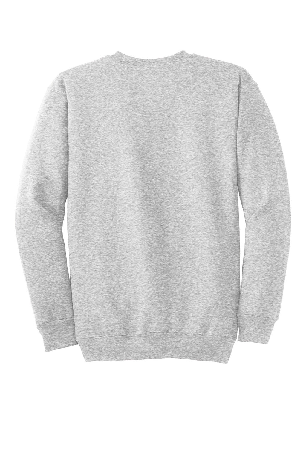 Mens Essential Pill Resistant Fleece Crewneck Sweatshirt - Ash Grey
