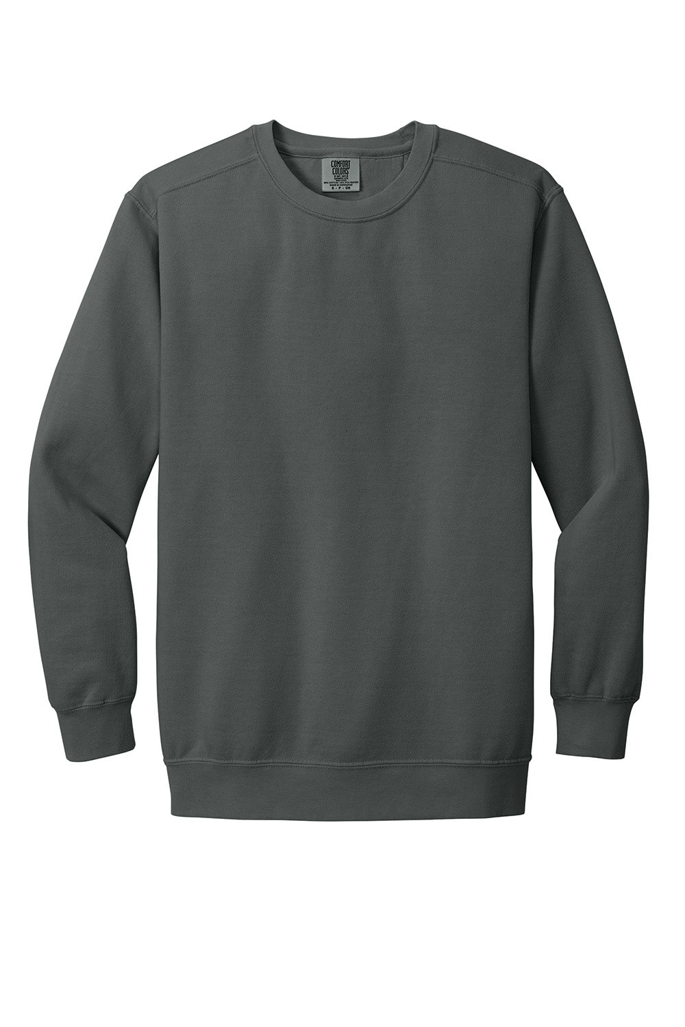 Comfort Colors Mens Crewneck Sweatshirt - Pepper Grey