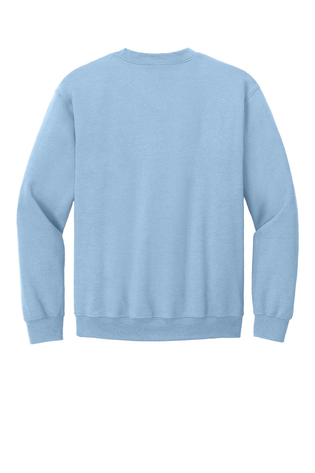 Gildan Mens Pill Resistant Fleece Crewneck Sweatshirt - Light Blue