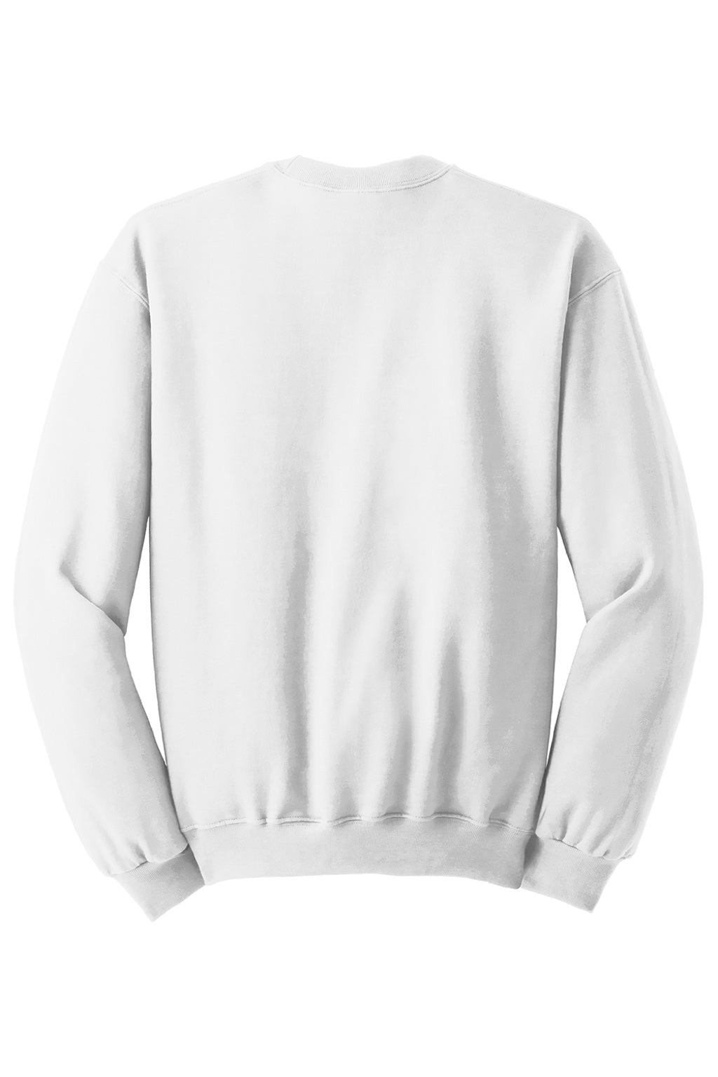 Jerzees Mens NuBlend Fleece Crewneck Sweatshirt - White