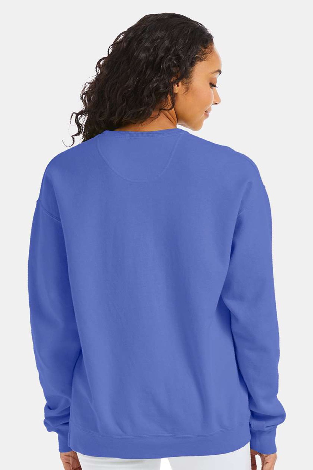 ComfortWash By Hanes Mens Crewneck Sweatshirt - Deep Forte Blue