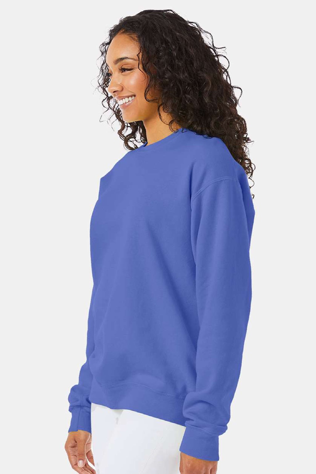 ComfortWash By Hanes Mens Crewneck Sweatshirt - Deep Forte Blue