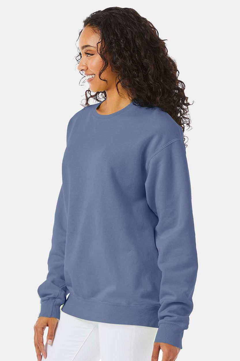 ComfortWash By Hanes Mens Crewneck Sweatshirt - Saltwater Blue