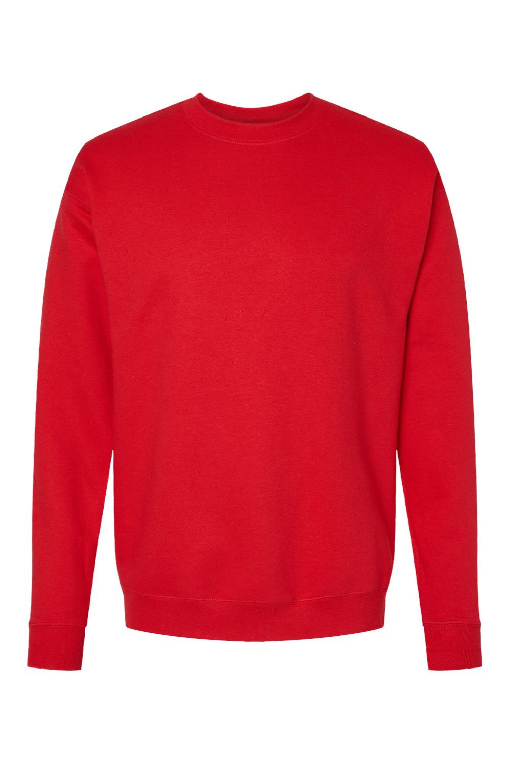 Hanes Mens Perfect Sweats Crewneck Sweatshirt - Athletic Red