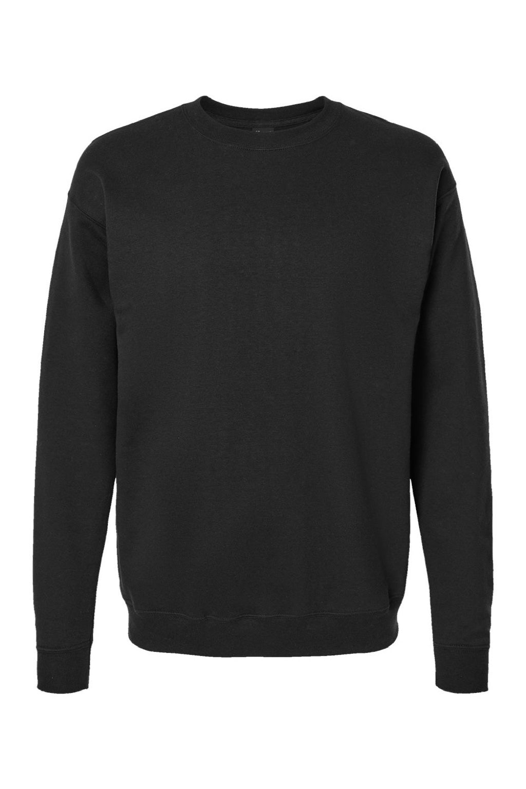 Hanes Mens Perfect Sweats Crewneck Sweatshirt - Black