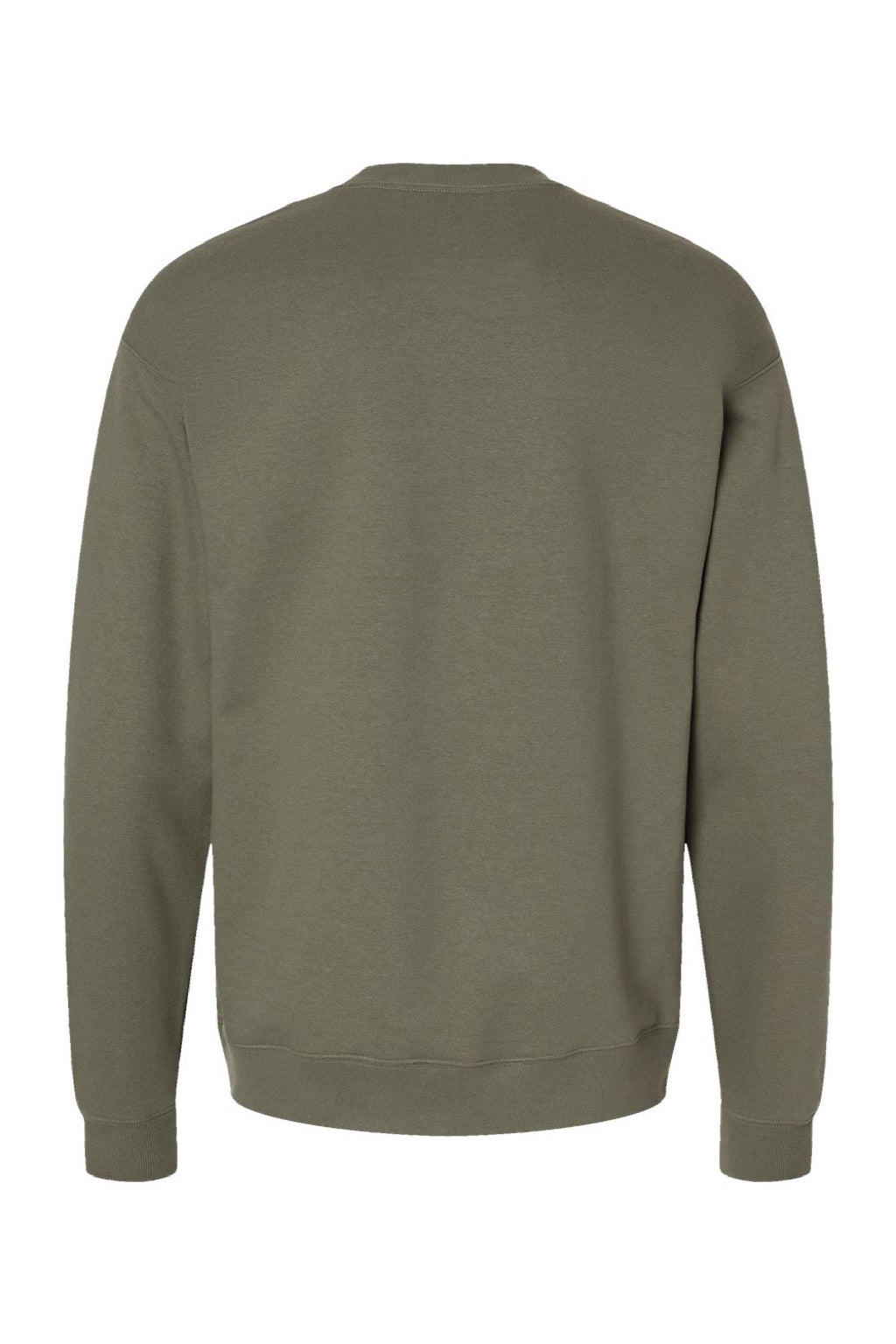 Hanes Mens Perfect Sweats Crewneck Sweatshirt - Fatigue Green