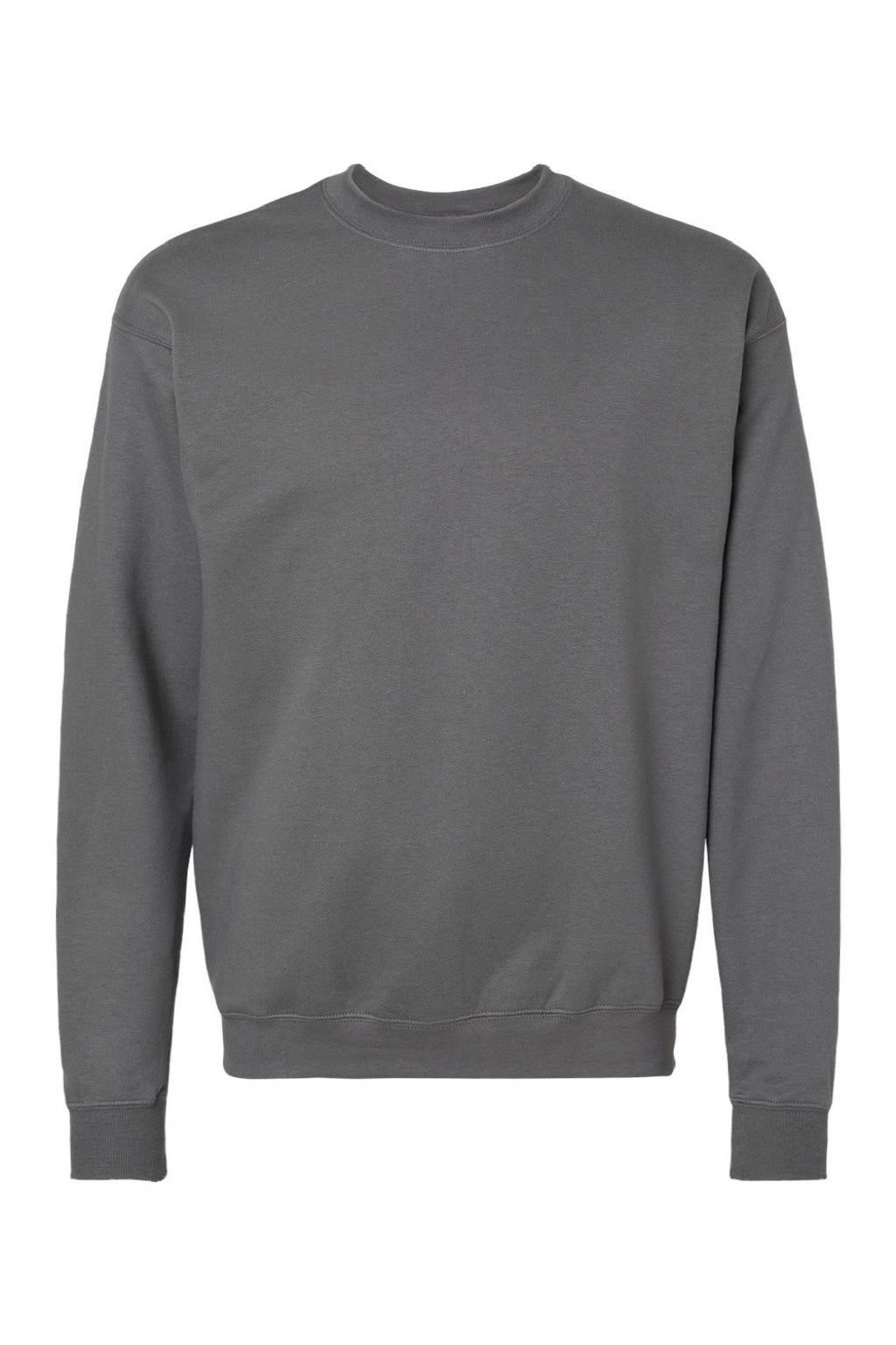 Hanes Mens Perfect Sweats Crewneck Sweatshirt - Smoke Grey
