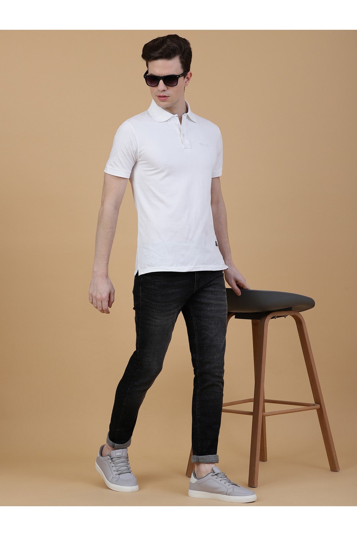 Men's Slim Fit Black Denim Jeans