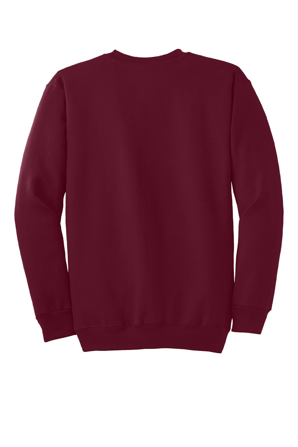 Mens Essential Pill Resistant Fleece Crewneck Sweatshirt - Cardinal Red