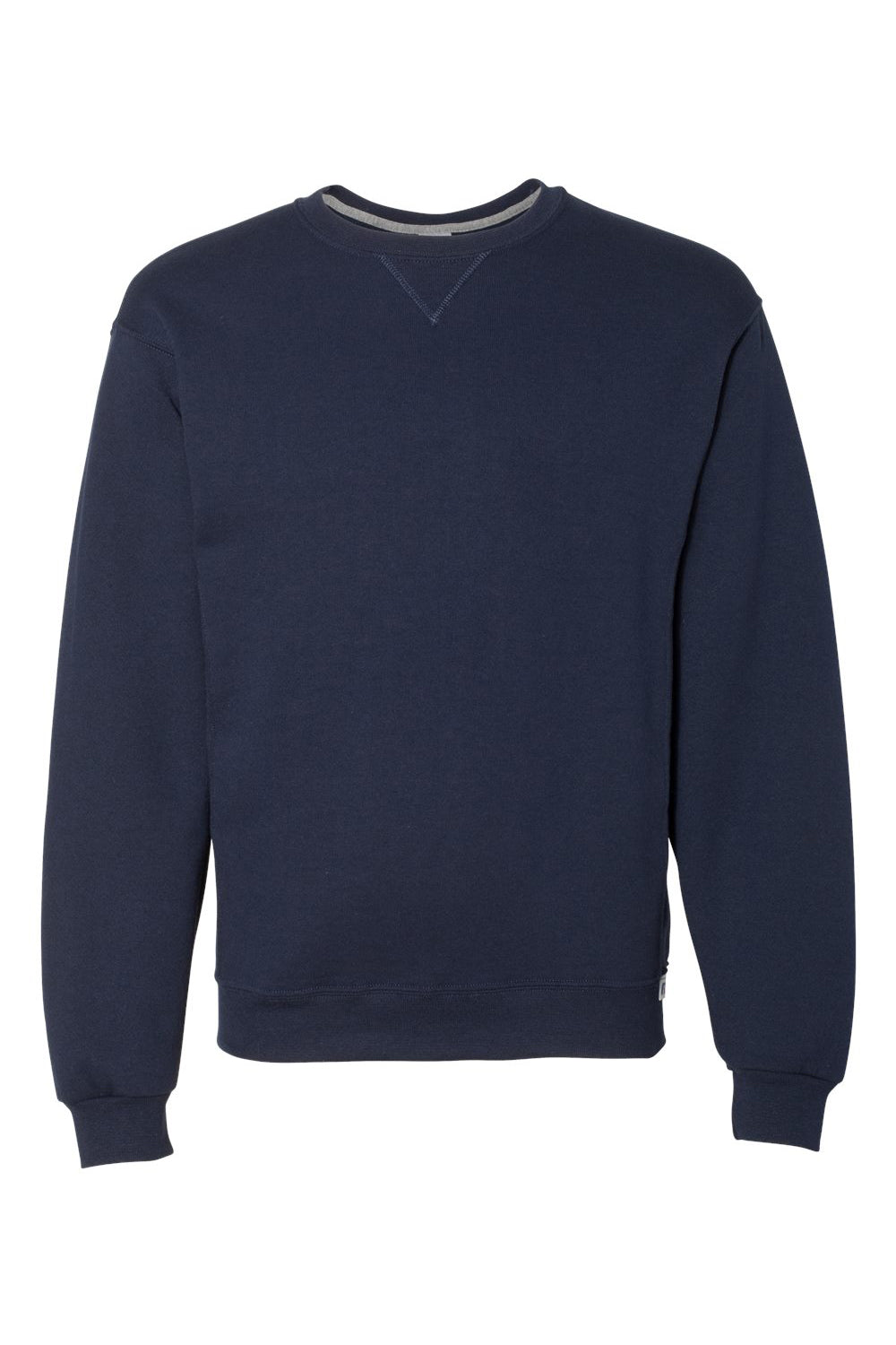 Russell Athletic Mens Dri-Power Moisture Wicking Crewneck Sweatshirt - Navy Blue